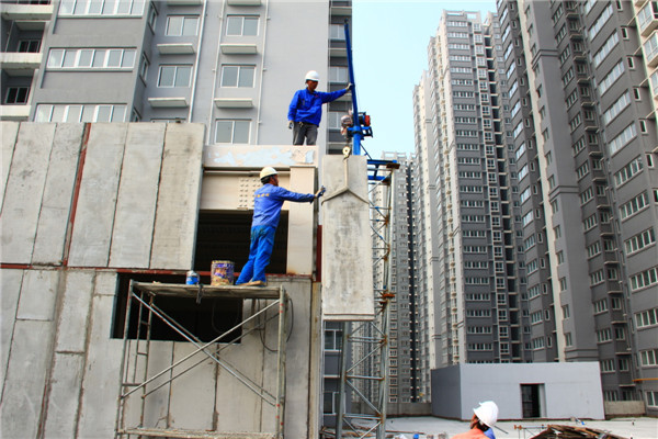 裝配式鋼結構外墻板工程施工